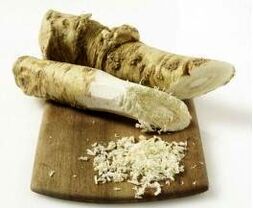 Eklem ağrısından kompres için yaban turpu